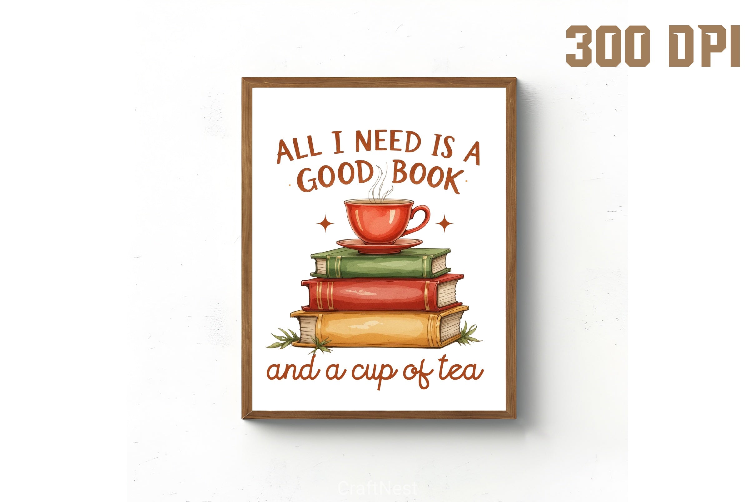 Good Book & Tea Clipart Bundle - CraftNest - Digital Crafting and Art