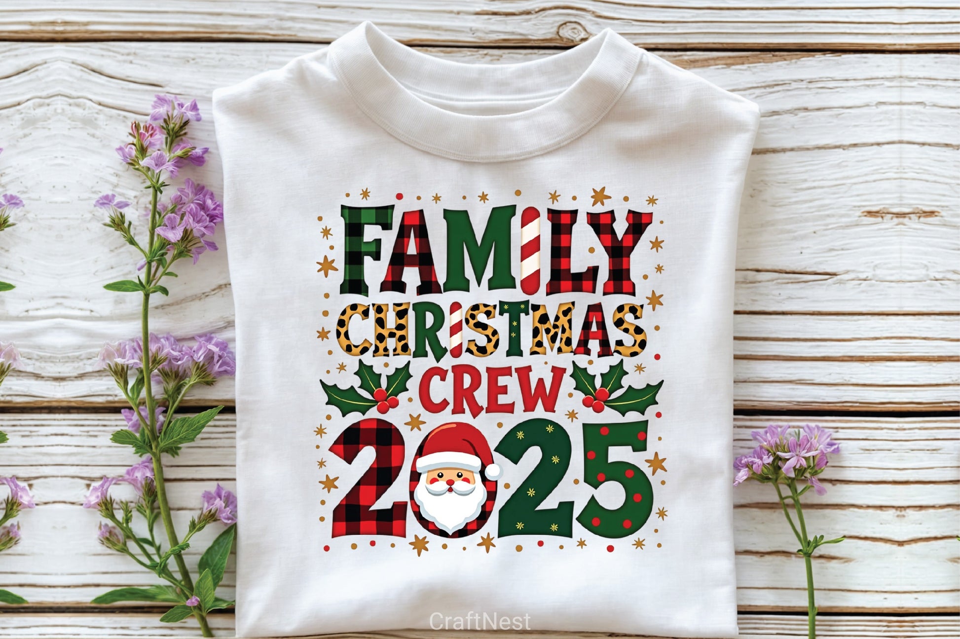 Family Christmas Crew Clipart Bundle - CraftNest - Digital Crafting and Art