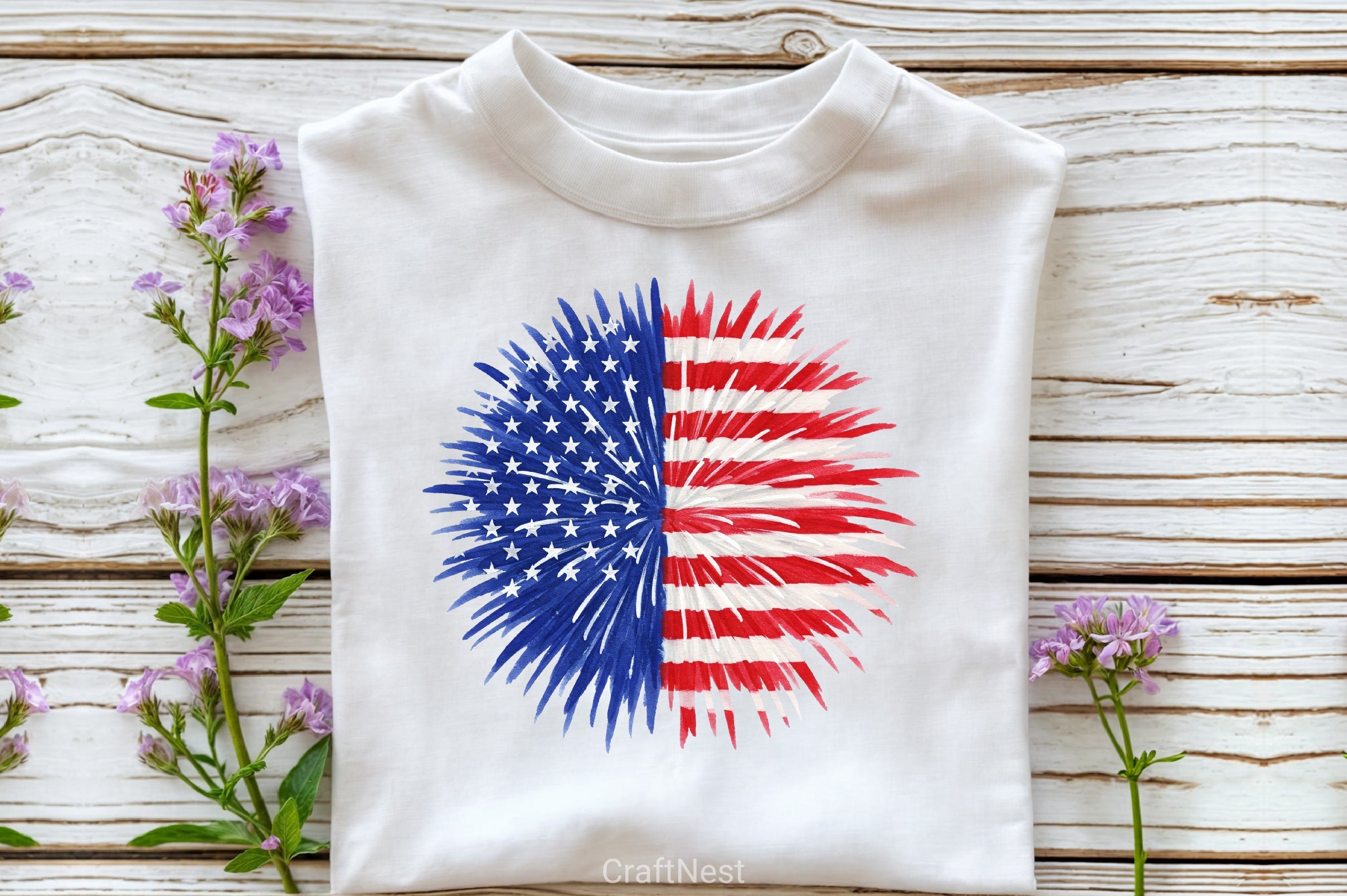 Happy 4th July Fireworks Clipart Bundle - CraftNest - Digital Crafting and Art