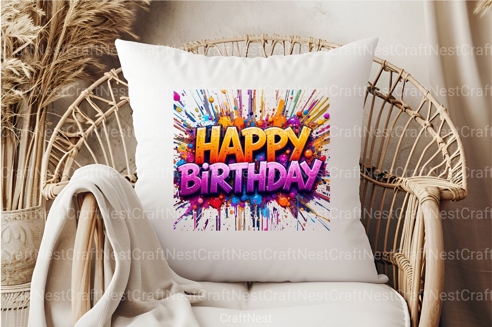 Happy Birthday Clipart Bundle 4 - CraftNest - Digital Crafting and Art