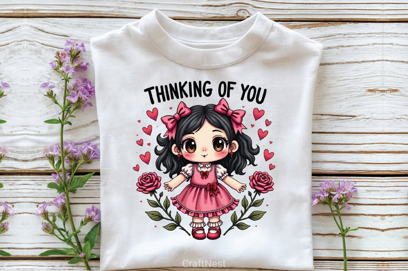 Thinking Of You Clipart Bundle - CraftNest - Digital Crafting and Art