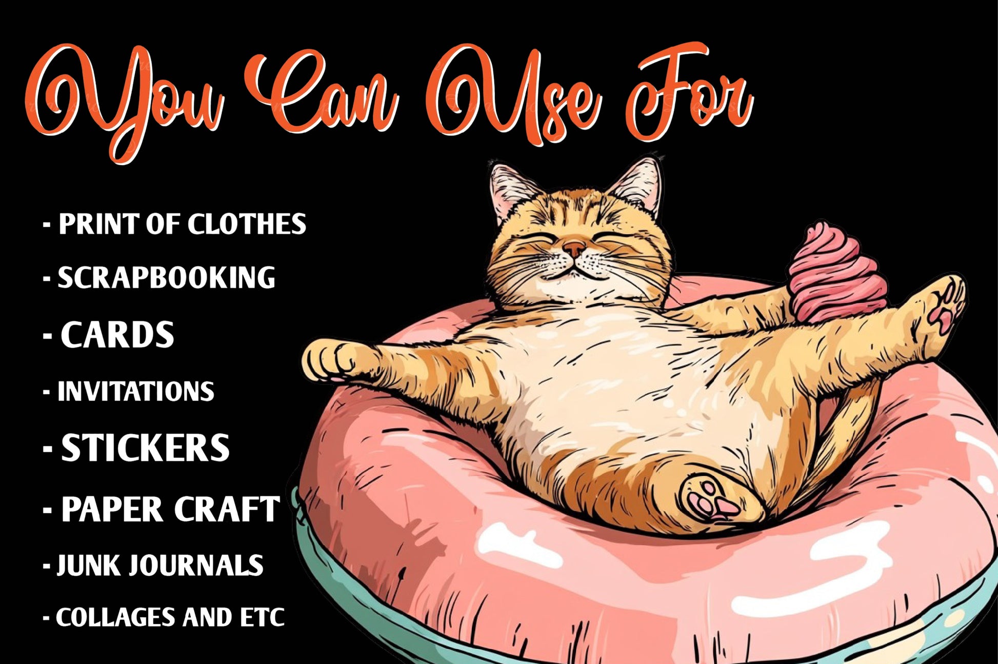 Funny Dog And Cat Love Ice Cream Clipart Bundle - CraftNest - Digital Crafting and Art