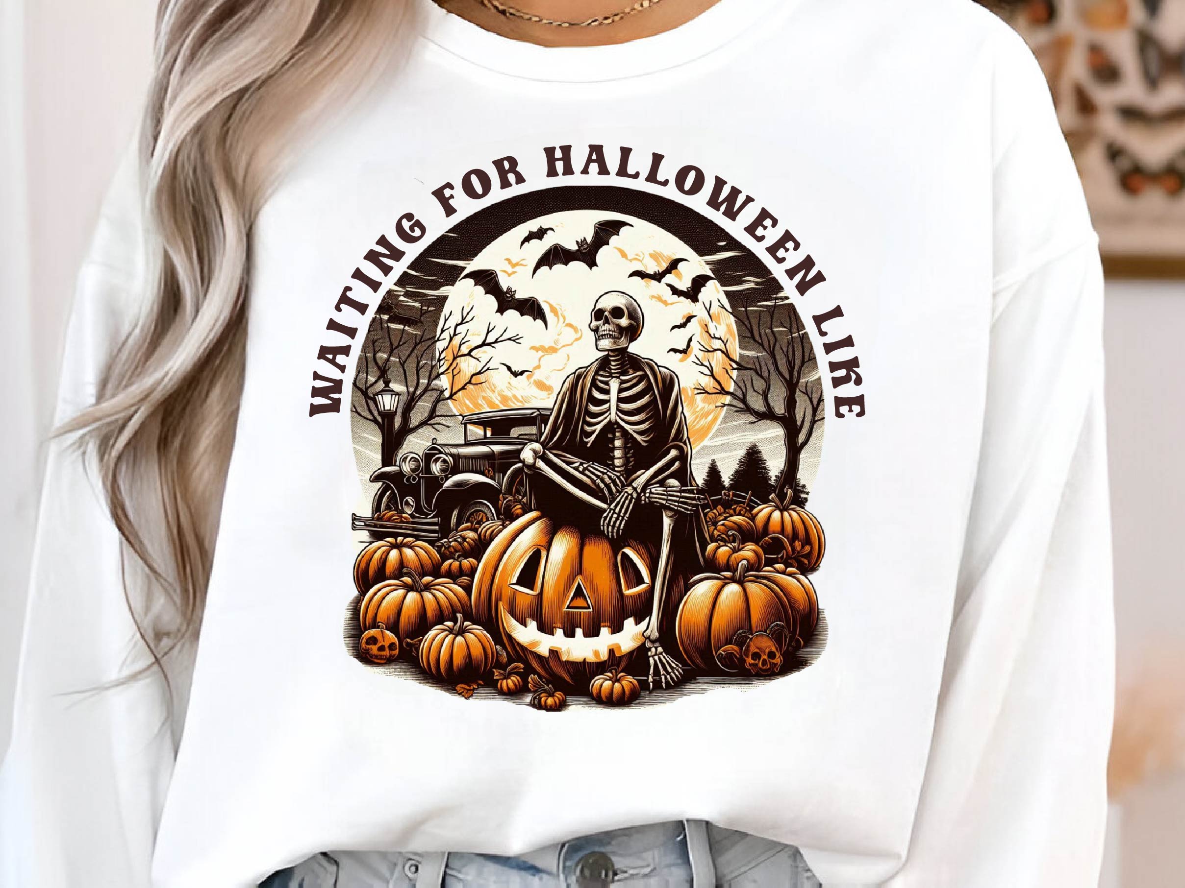 Waiting For Halloween Like Clipart Bundle - CraftNest - Digital Crafting and Art