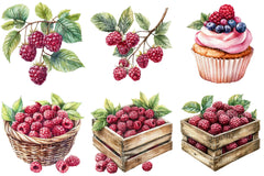 Raspberry Clipart - CraftNest - Digital Crafting and Art