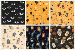 Happy Halloween Digital Paper - CraftNest - Digital Crafting and Art