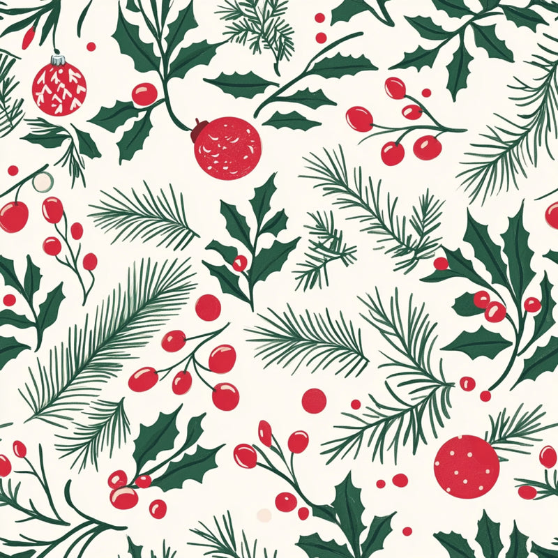 Red Green Christmas Patterns Clipart Bundle - CraftNest - Digital Crafting and Art