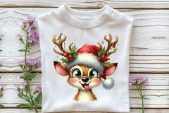 Funny Reindeer Clipart Bundle - CraftNest - Digital Crafting and Art