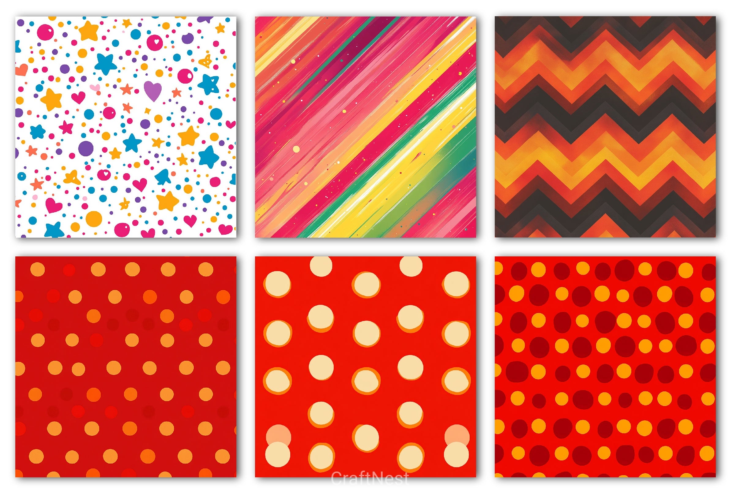 Bubble Pop Digital Paper - CraftNest - Digital Crafting and Art