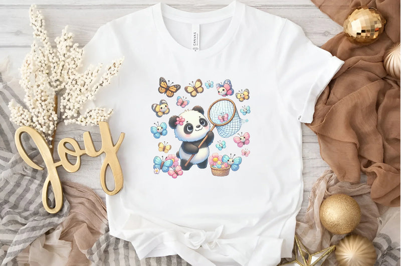 Spring Panda Clipart Bundle - CraftNest - Digital Crafting and Art