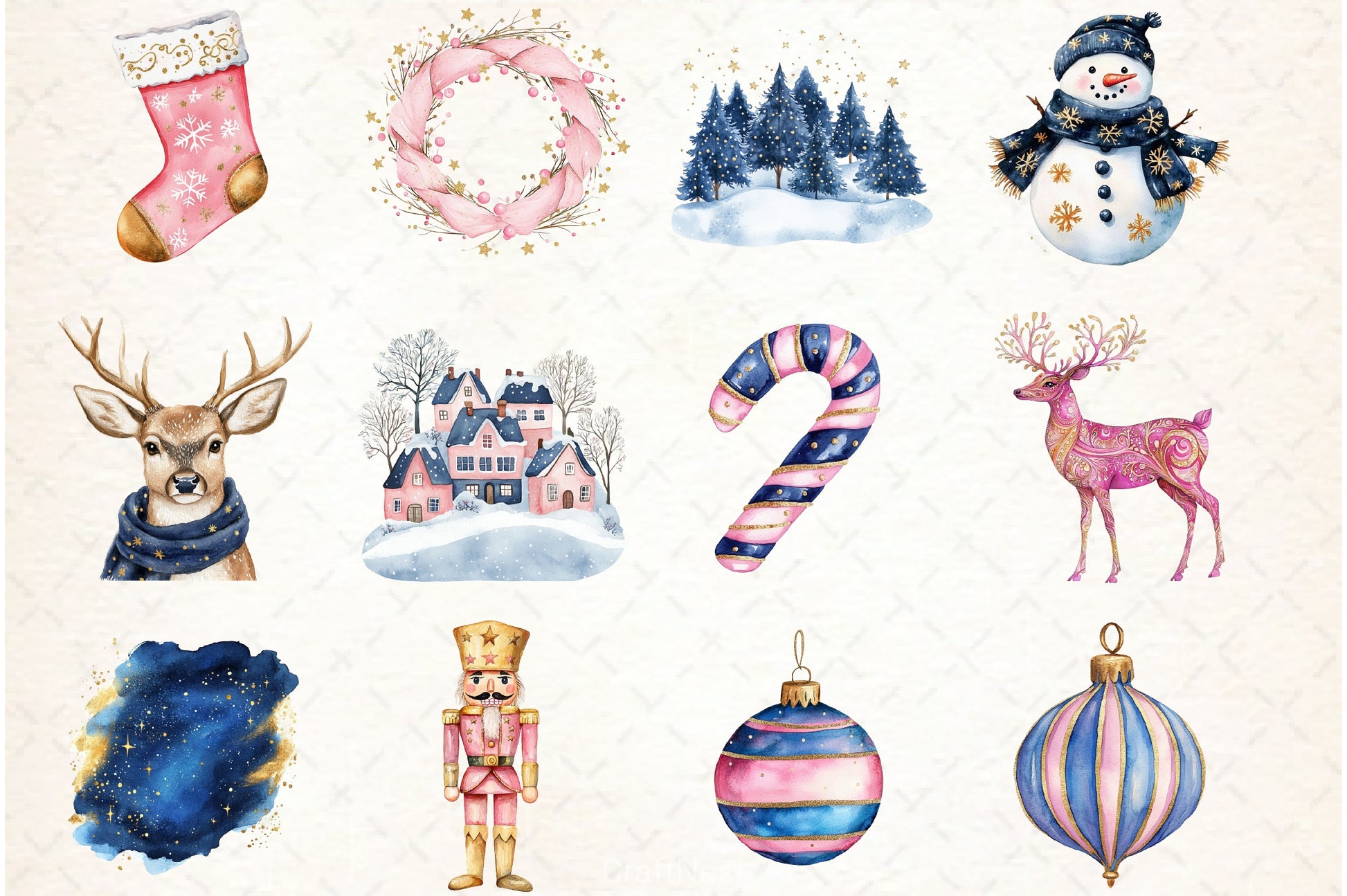 Winter Charm Clipart Bundle - CraftNest - Digital Crafting and Art