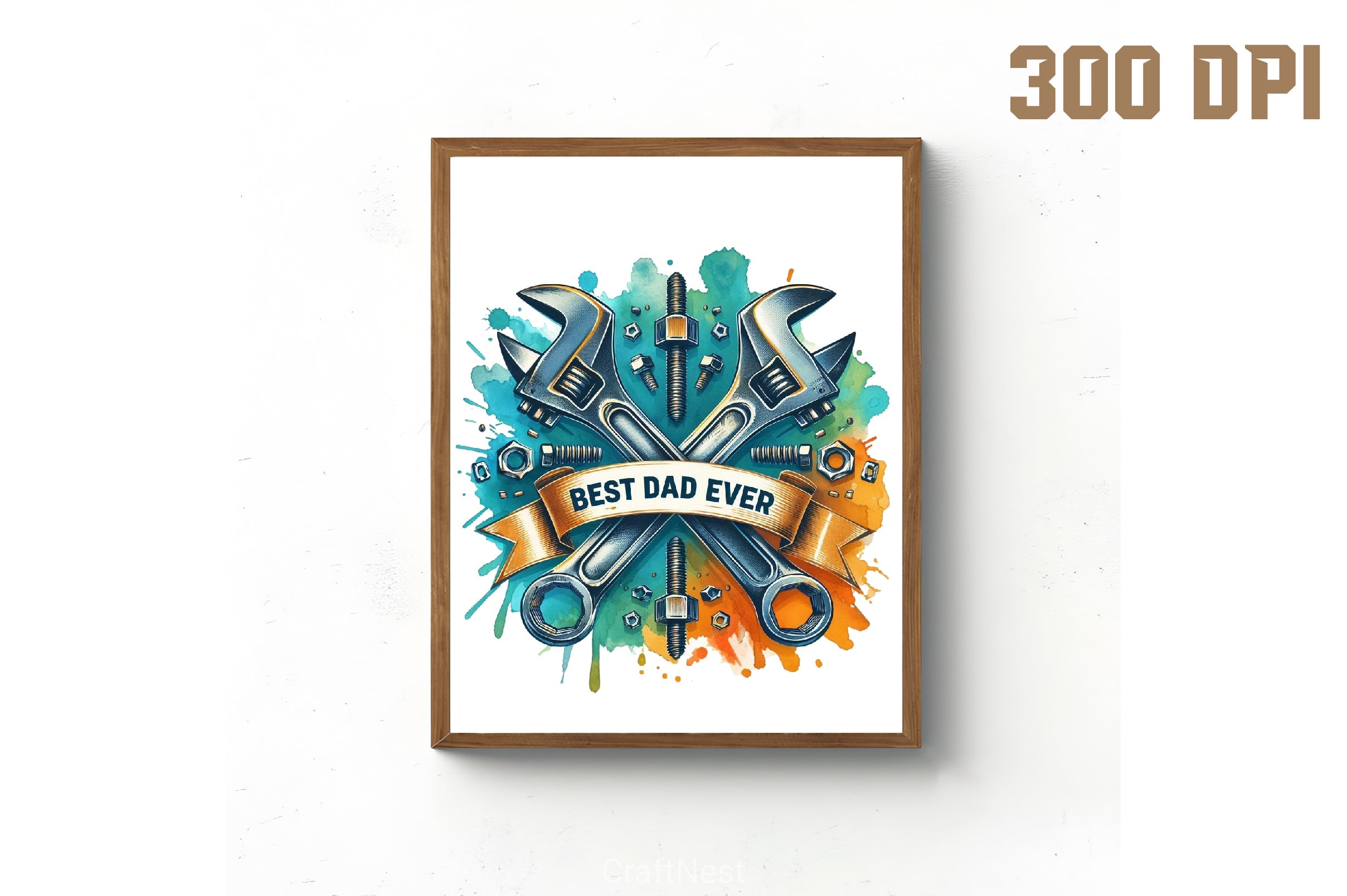 Best Dad Ever Father's Day Clipart Bundle 3 - CraftNest - Digital Crafting and Art