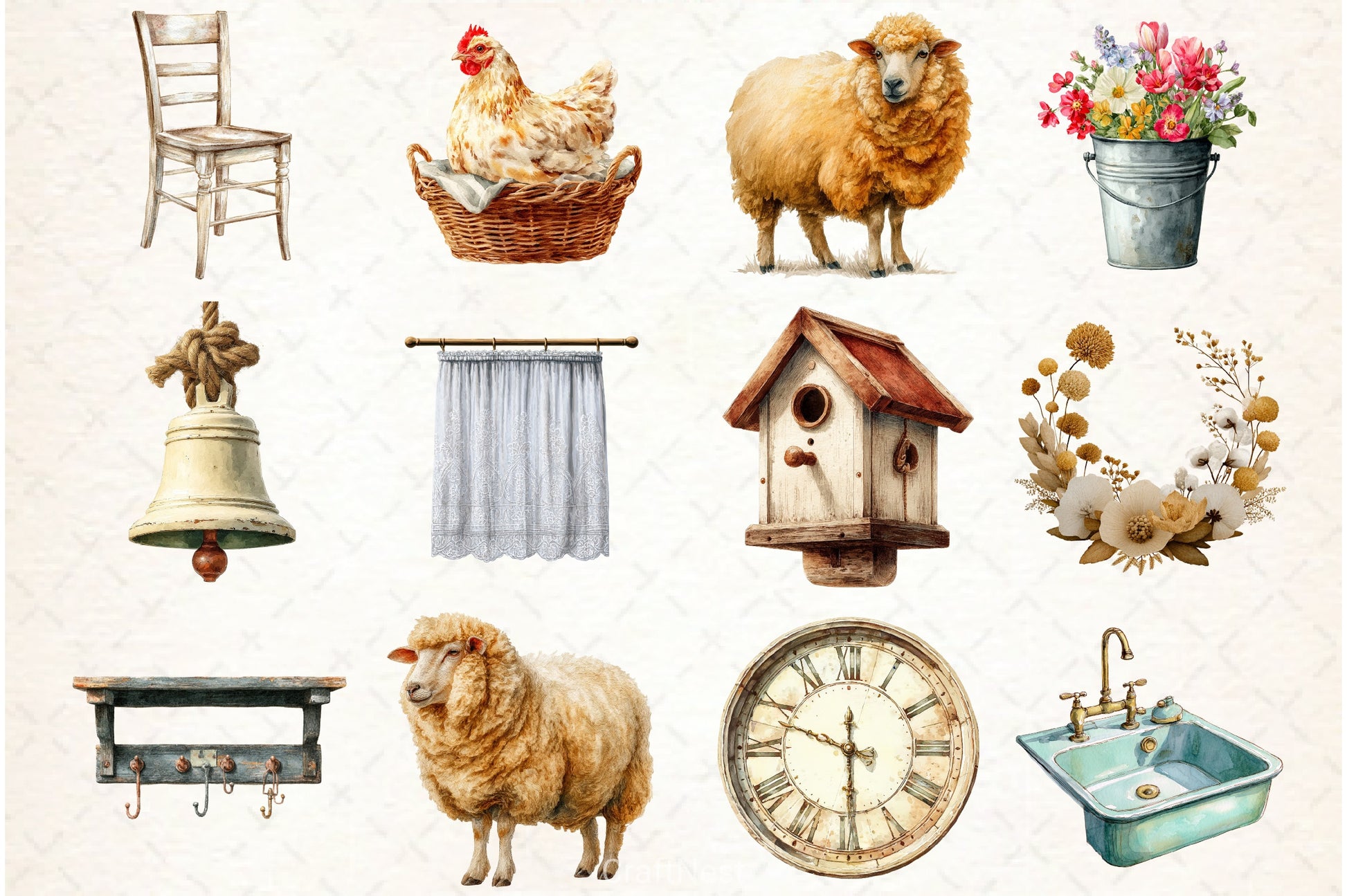 Farmer Life Clipart Bundle - CraftNest - Digital Crafting and Art