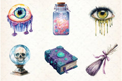 Halloween Clipart Bundle 7 - CraftNest - Digital Crafting and Art