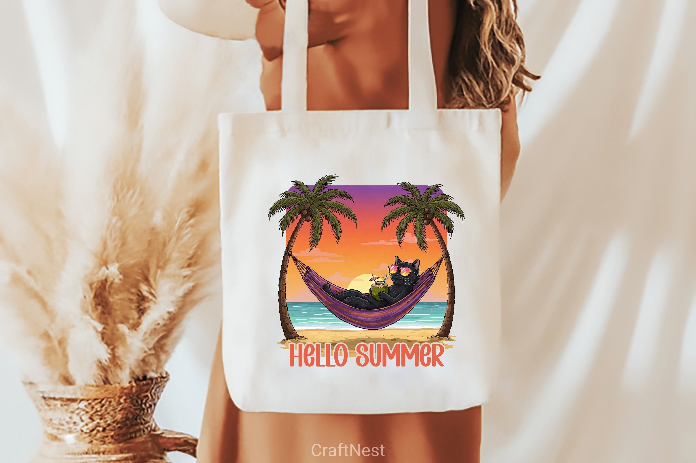 Summer Kitten Clipart Bundle - CraftNest - Digital Crafting and Art