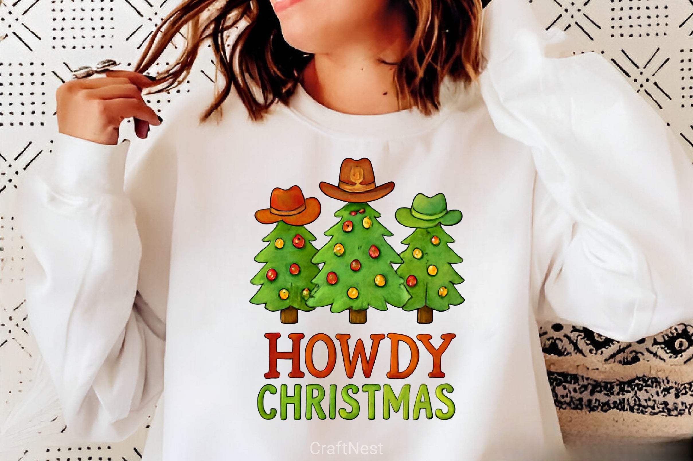 Western Christmas Clipart Bundle 6 - CraftNest - Digital Crafting and Art