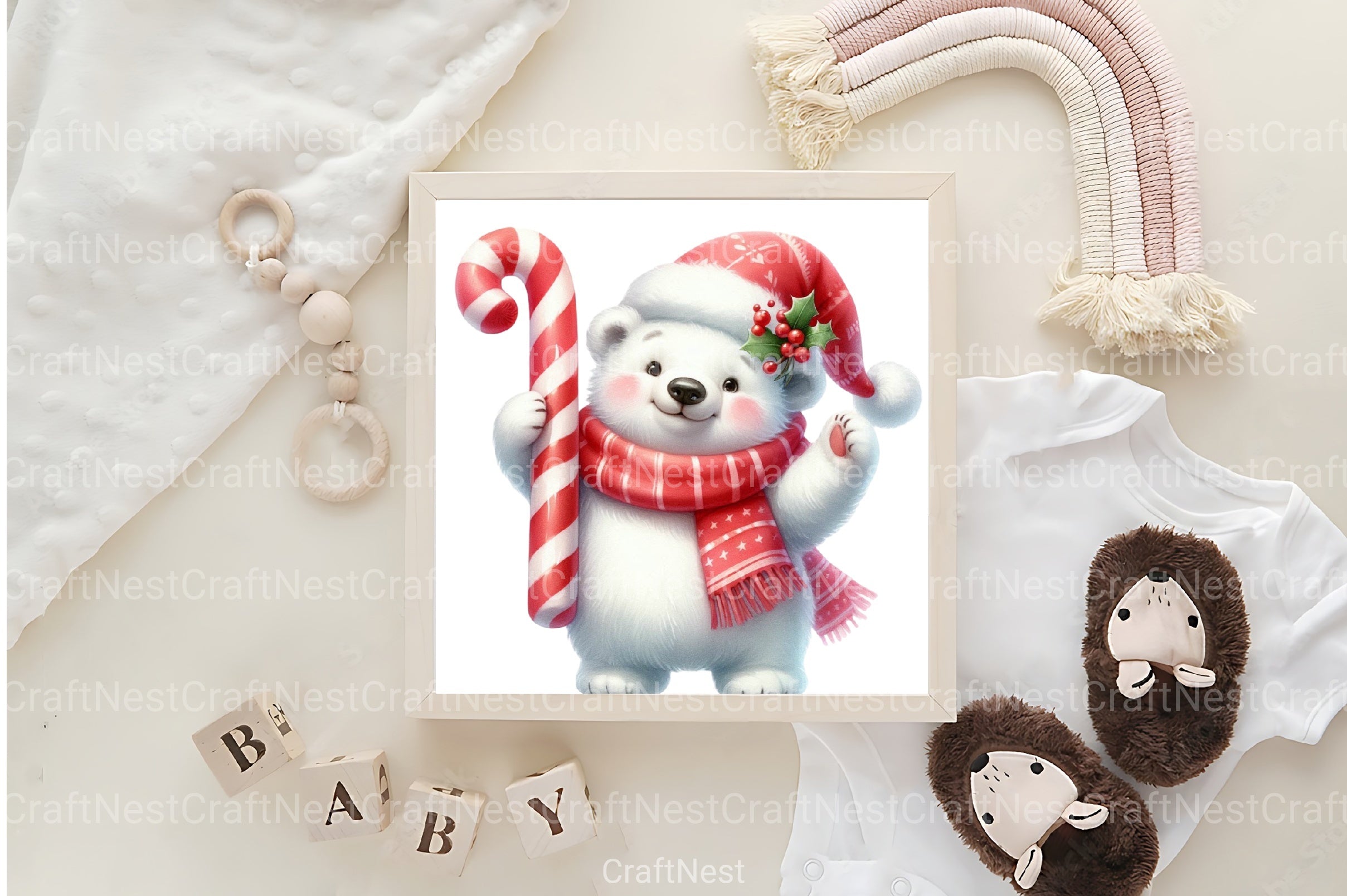Polar Bear Clipart Bundle 7 - CraftNest - Digital Crafting and Art