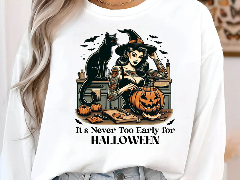 Its Never Too Early For Halloween Clipart Bundle - CraftNest - Digital Crafting and Art