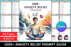 Anxiety Relief Prompt Guide - CraftNest - Digital Crafting and Art