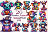 Halloween Voodoo Animal Doll Clipart Bundle