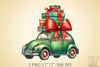 Christmas Car Clipart Bundle 4