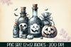 Halloween Coffee Cup Clipart Bundle 11