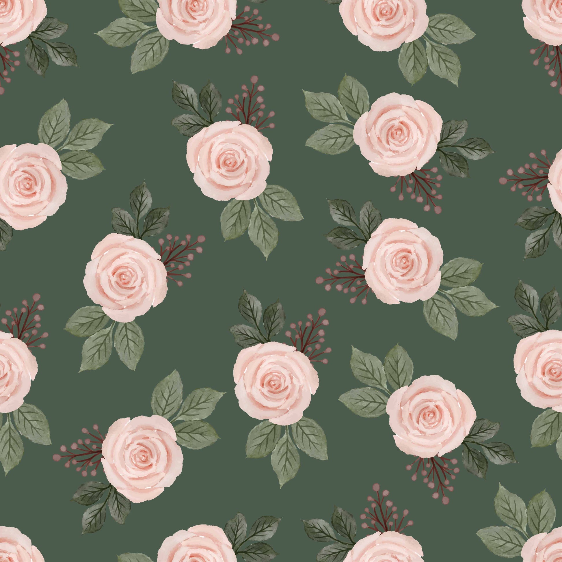 Spring Seamless Digital Paper - CraftNest - Digital Crafting and Art