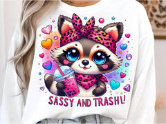Sassy And Trashy Raccoon Clipart Bundle - CraftNest - Digital Crafting and Art