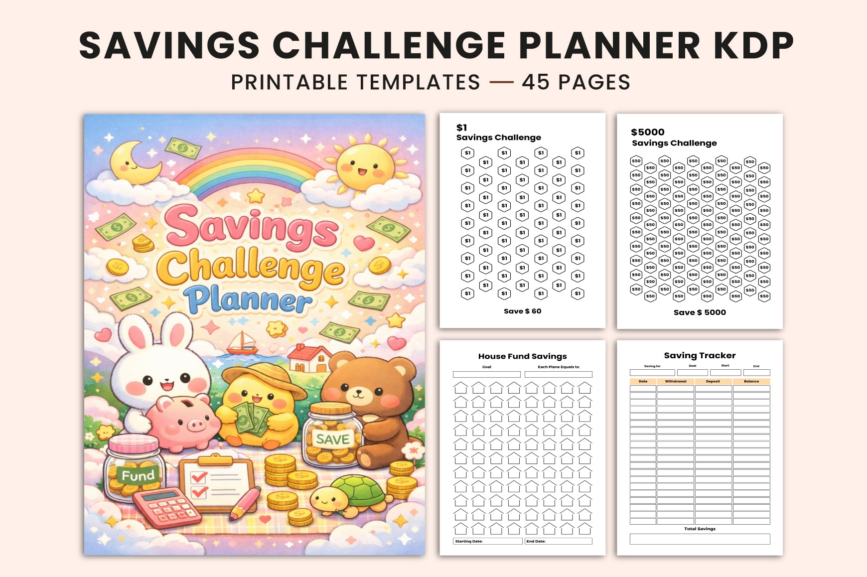Savings Challenge Planner