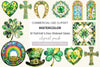 St Patrick's Day Stained Glass Clipart Bundle