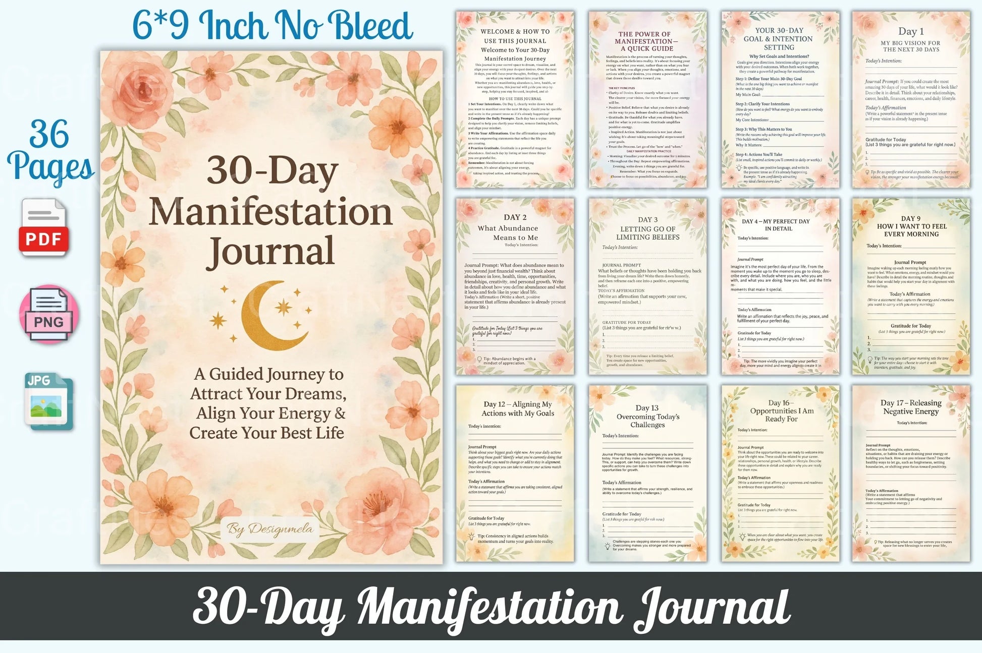 Day Manifestation Guide - CraftNest - Digital Crafting and Art