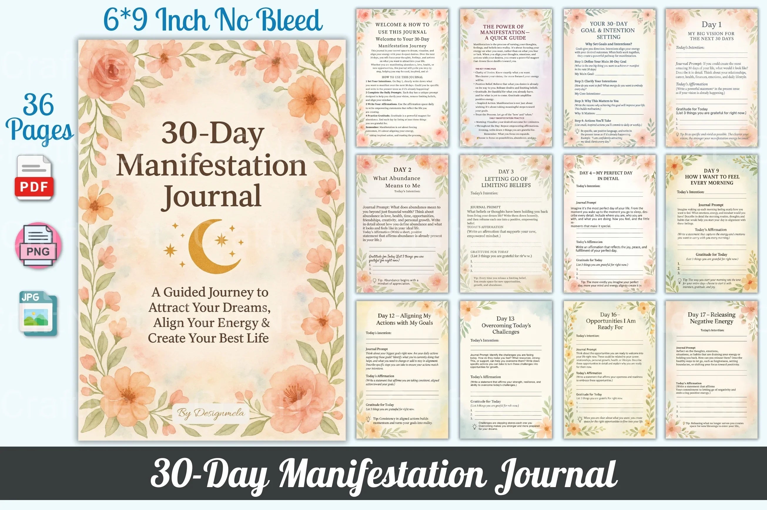 Day Manifestation Guide - CraftNest - Digital Crafting and Art