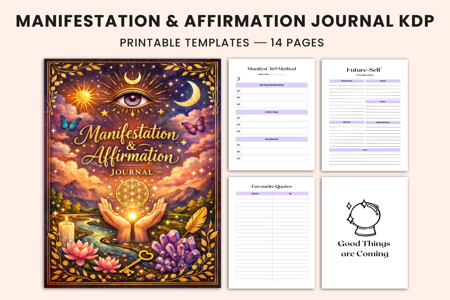 Manifestation Affirmation Journal - Journal