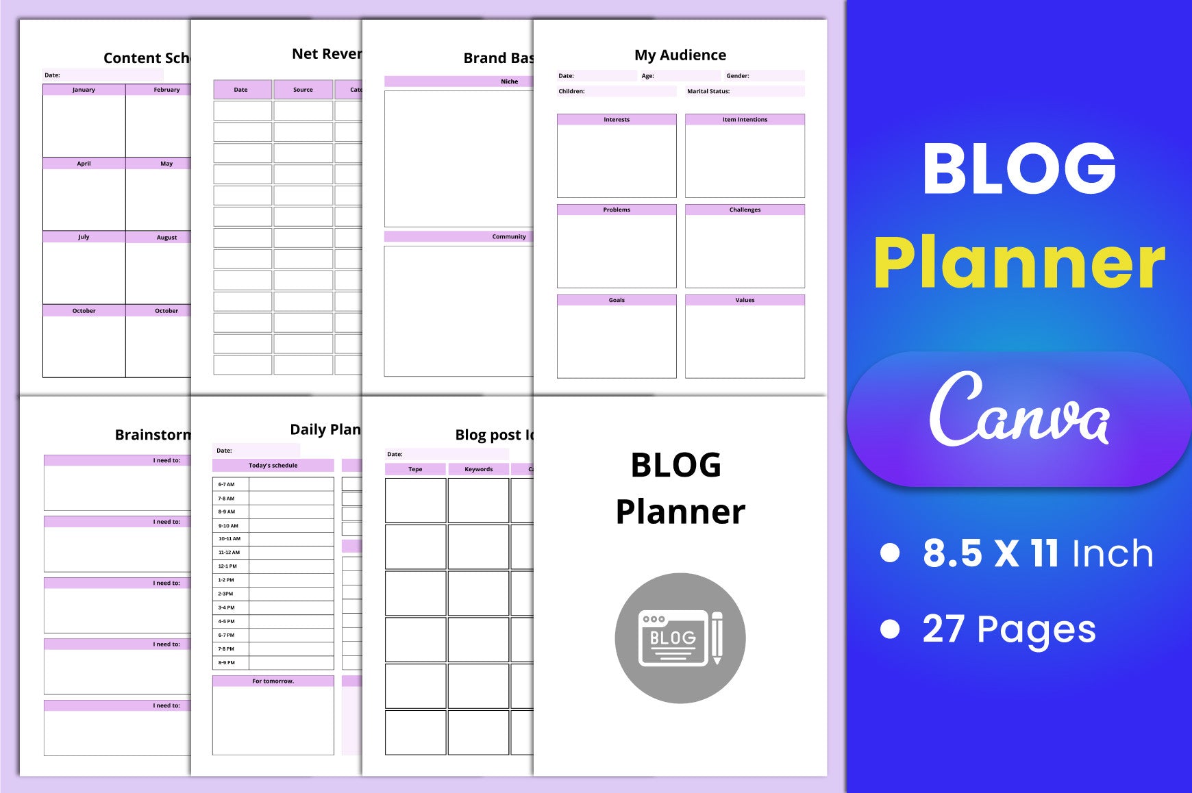 Blog Planner
