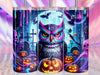 Halloween Owl Tumbler Wrap Bundle 4