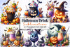 Halloween Drink Clipart Bundle 3