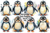 Cute Penguin Clipart Bundle 3