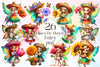 Cinco De Mayo Fairy Clipart Bundle 2