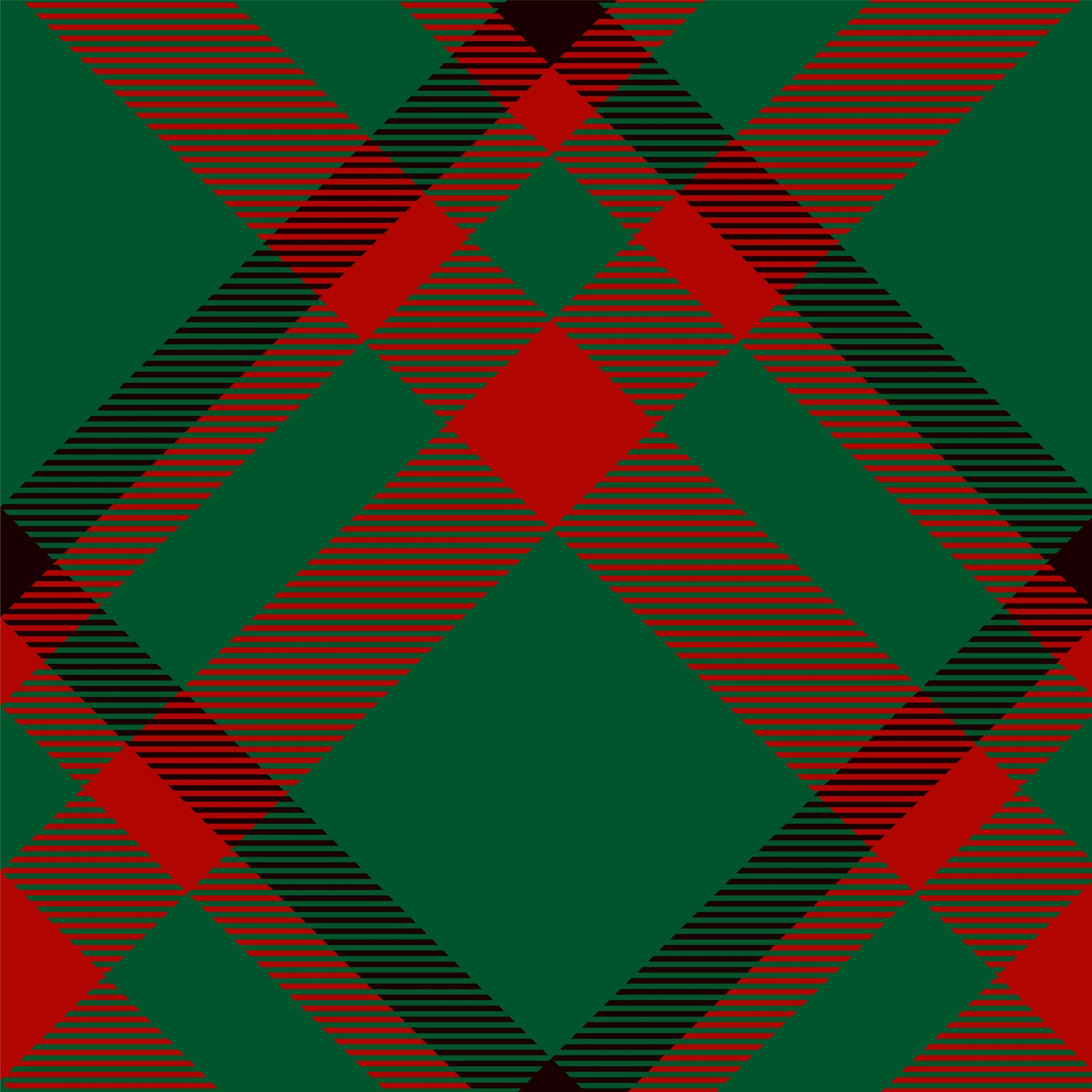 Christmas Tartan Seamless Digital Paper - CraftNest - Digital Crafting and Art