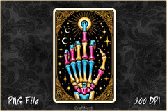 The Finger Funny Tarot Card Clipart Bundle - CraftNest - Digital Crafting and Art
