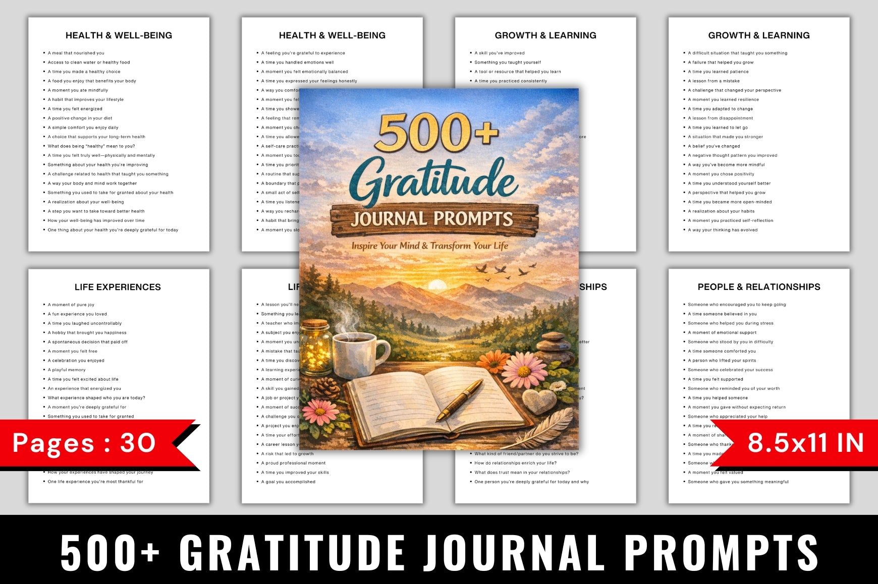 Gratitude Prompts
