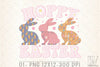 Hoppy Easter Bunny Clipart Bundle