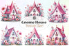 Gnome House Clipart Bundle