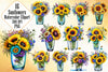 Sunflowers Clipart Bundle 2