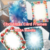 Christmas Card Frames Junk Journals Bundle
