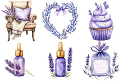 Lavender Mothers Day Clipart - CraftNest - Digital Crafting and Art