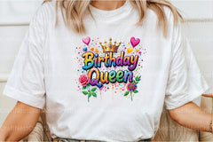 Birthday Queen Clipart Bundle 1 - CraftNest - Digital Crafting and Art