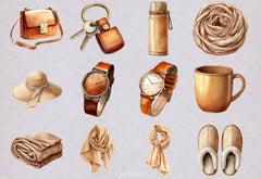 Daily Essentials Clipart Bundle - CraftNest - Digital Crafting and Art