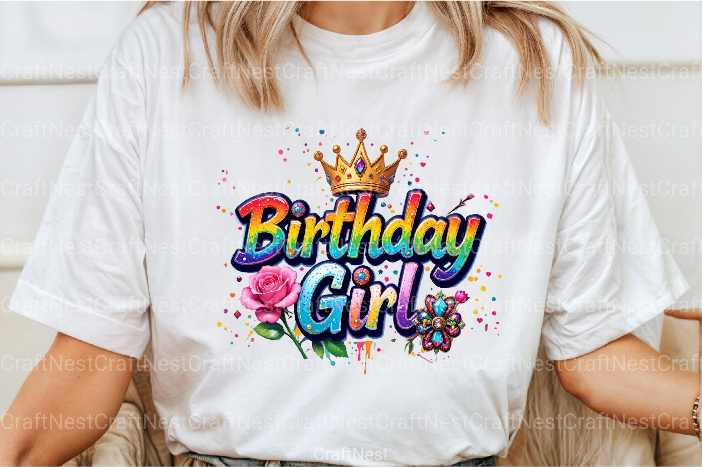 Birthday Girl Clipart Bundle 2 - CraftNest - Digital Crafting and Art