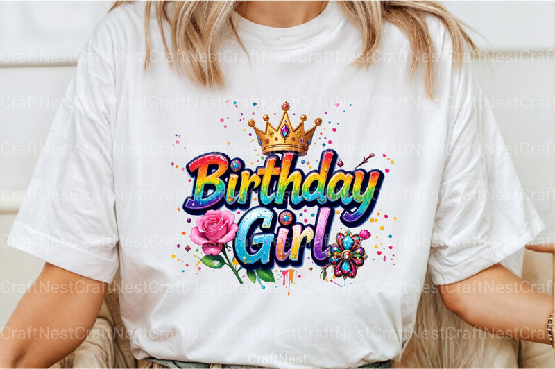 Birthday Girl Clipart Bundle 2 - CraftNest - Digital Crafting and Art