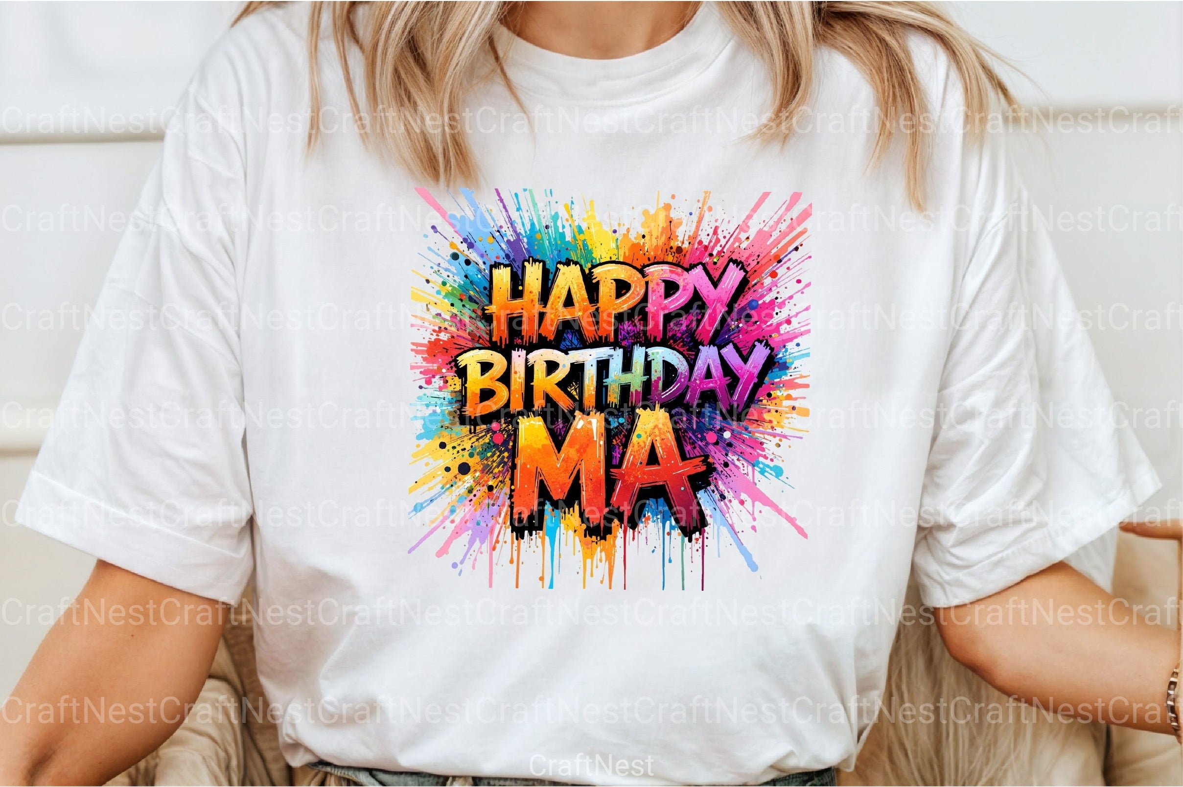 Happy Birthday Ma Clipart Bundle 4 - CraftNest - Digital Crafting and Art